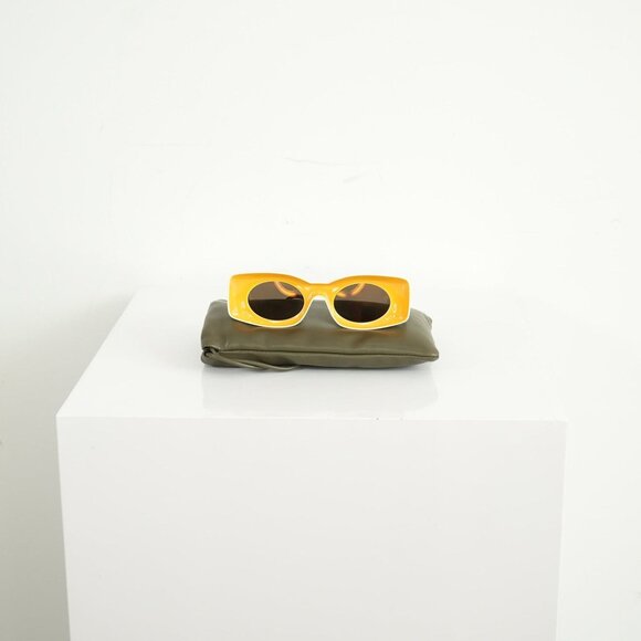 Loewe Paula\'s Ibiza Yellow Acetate Sunglasses main image 5